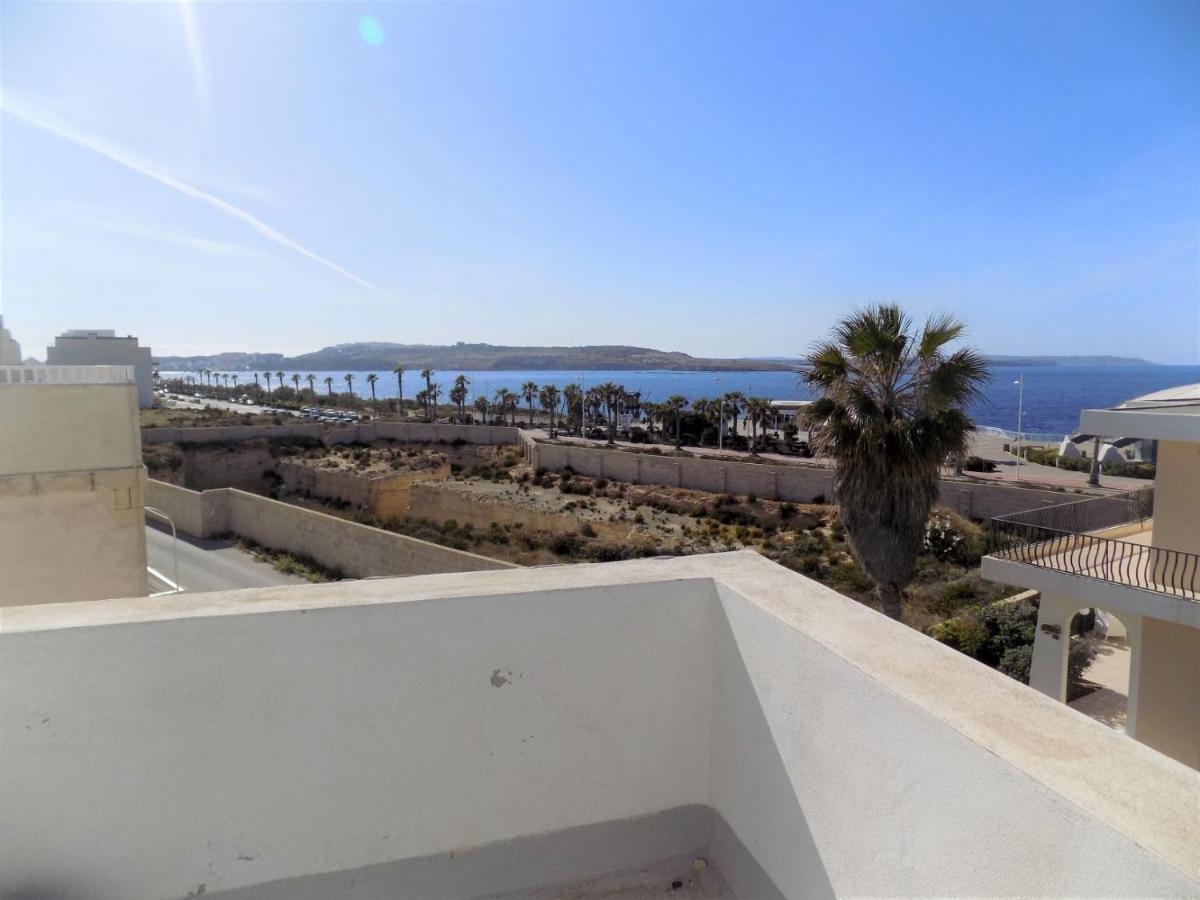 Sunshine Holiday Apartment 5 With Spectacular Seaviews St. Paul's Bay Exterior photo