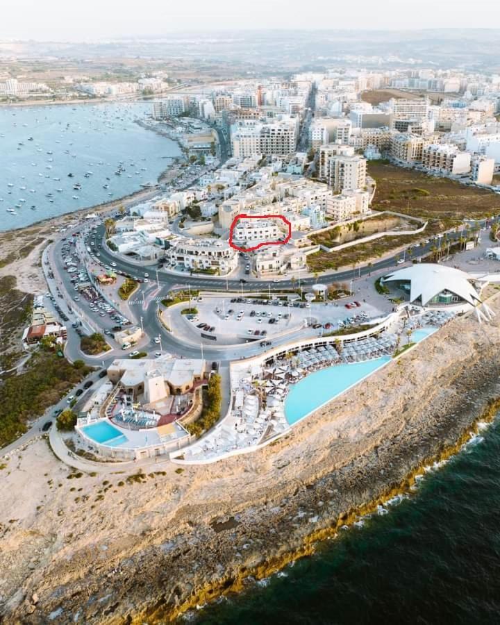 Sunshine Holiday Apartment 5 With Spectacular Seaviews St. Paul's Bay Exterior photo