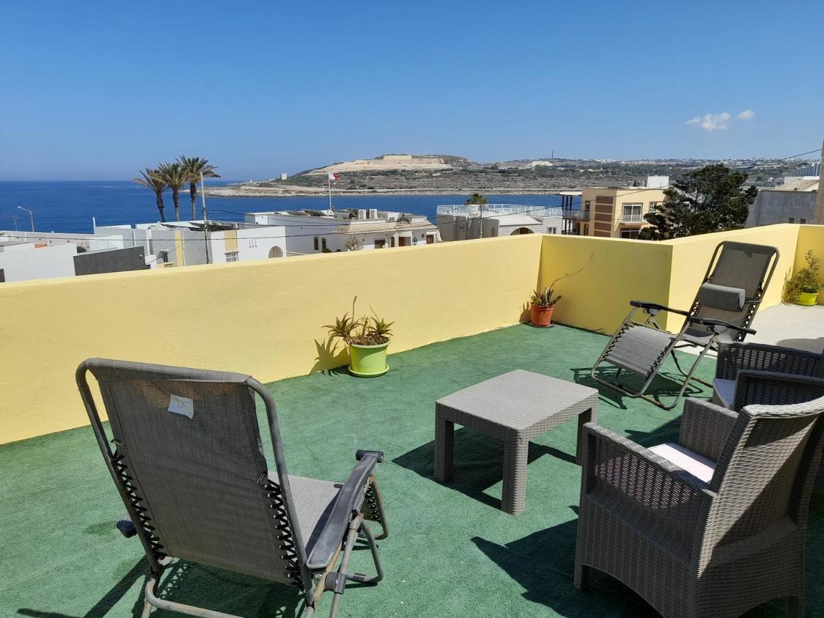 Sunshine Holiday Apartment 5 With Spectacular Seaviews St. Paul's Bay Exterior photo